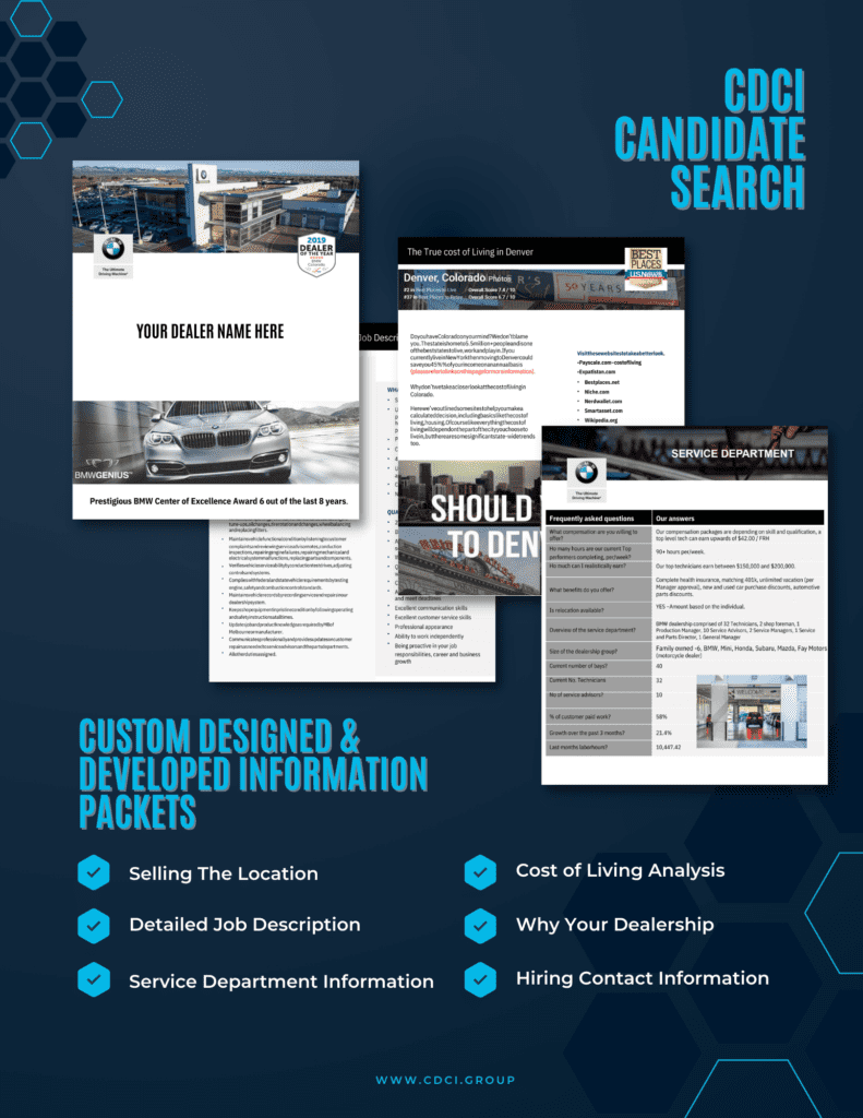 CDCI Automotive Candidate Search & Recruiting